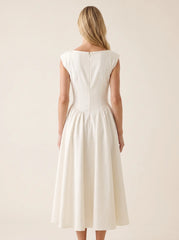 CAMILLE ELEGANCE MIDI DRESS