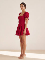 Ayla Mini Dress - Red