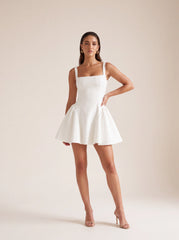 Christie Mini Dress - Ivory