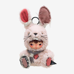 Hirono Little Hare Plush Doll Pendant Authentic Pop Mart