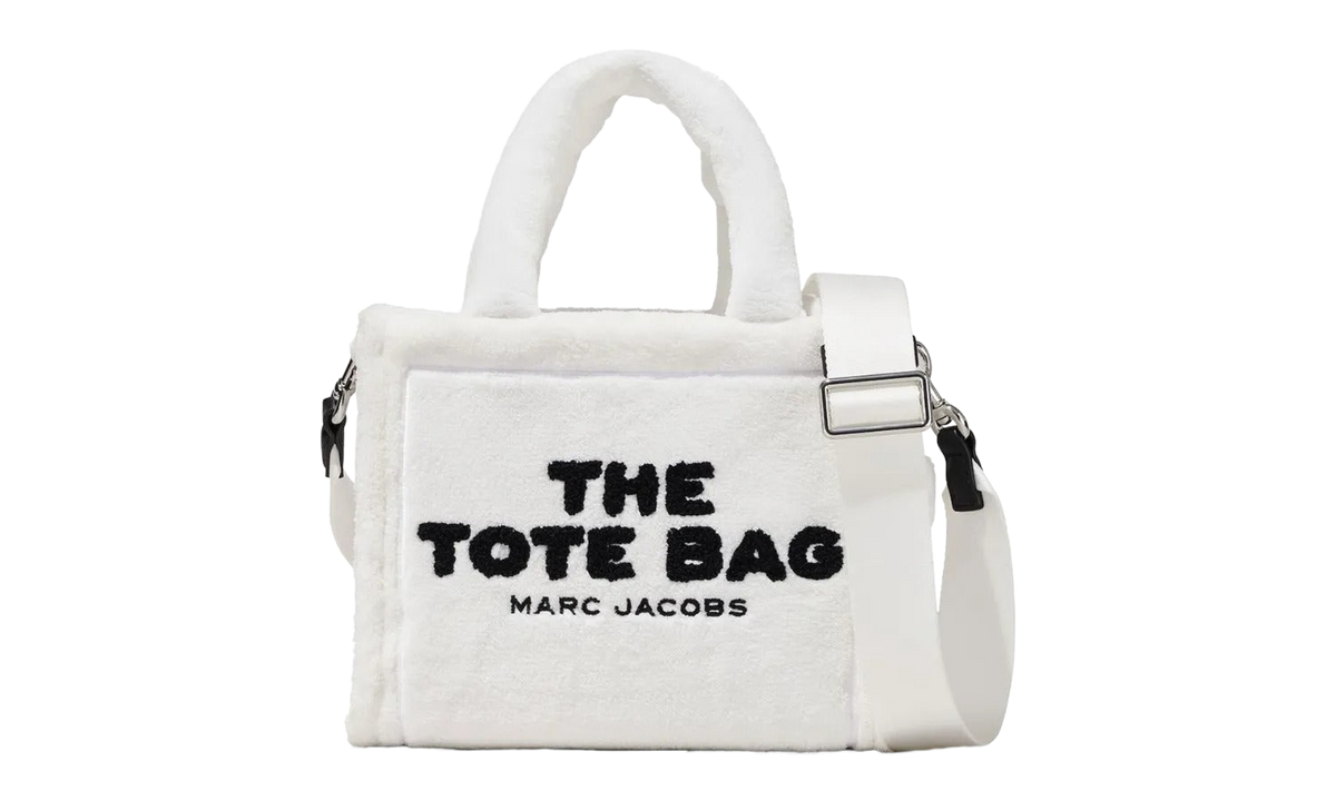 Terry Small Tote Bag WHITE H058M06PF22-100