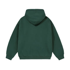 21Dripzz Essential Zip Hoodie - Green