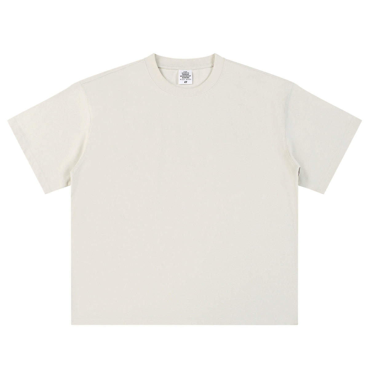 21Dripzz Essential Oversized Tee – Light Cream