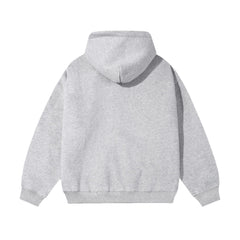 21Dripzz Essential Zip Hoodie - Grey