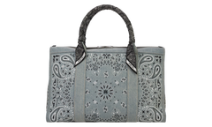 Bandana Denim Weekender Bag Clay Indigo PF23MAW002 408