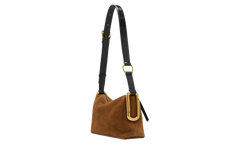 Suede Scene Medium Shoulder Bag Copper 2F6HCR017H01 860