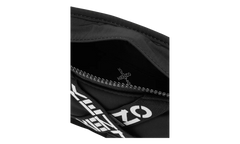 Logo Print Flat Belt Bag Black 5SA225 F21 99