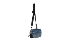 Denim Mini Shoulder Bag FW25 - Washed Indigo SU25827