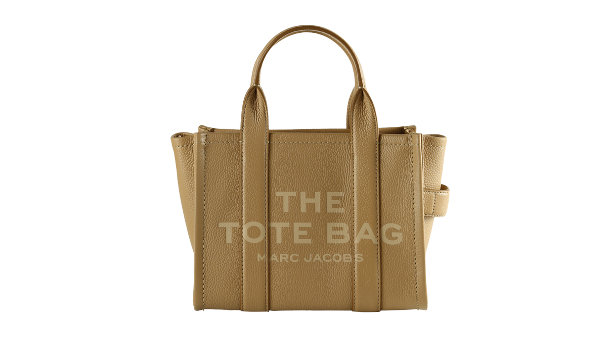 The Small Leather Tote Bag Camel H009L01SP21 230