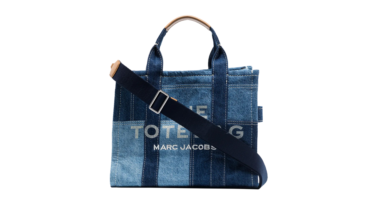 The Medium Tote Bag Blue Denim H017M06FA21 422