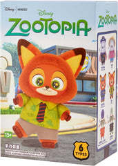 MINISO Disney Zootopia Soft Vinyl Plush Toy Blind Box Cute Mystery Animal Figurines. Collectible Surprise Gift Figure Model Random Design for Home Decor Birthday Gifts. Single Box