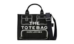 The Medium Tote Bag 001 BLACK 2P5HTT023H03-001