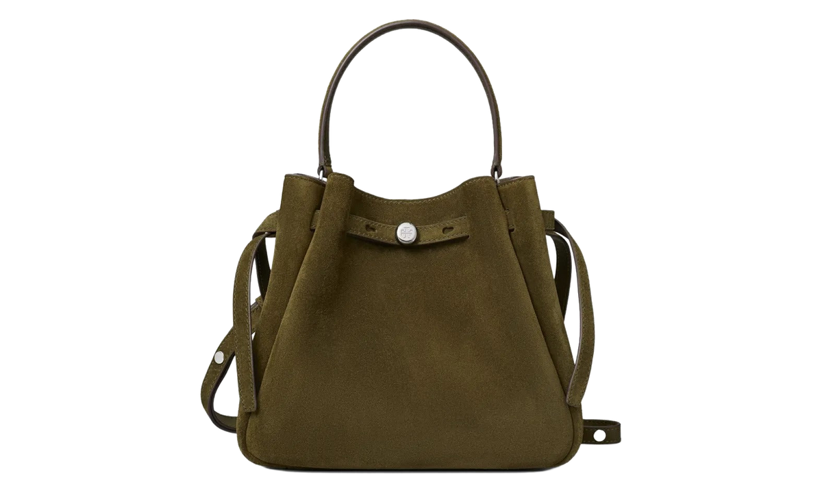 Romy Suede Bucket Bag Leccio 174221 325
