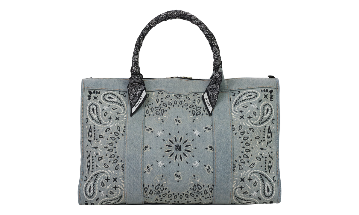 Bandana Denim Weekender Bag Clay Indigo PF23MAW002 408