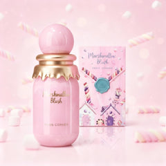 Paris Corner | Marshmallow Blush EDP | A Unique Gourmand Marshmallow Strawberry Perfume for Women | Long-Lasting Sweet Scent Fragrance for Daily Use (1.7 Fl Oz)
