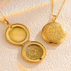 Heart Locket Classic Style Heart Shape 304 Stainless Steel Pendant