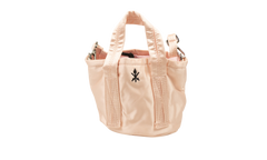 Polyester Salt Satin Mini Bucket Bag Pink PF19ZEF17015.6808
