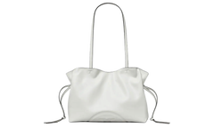Small Ella Recycled Drawstring Tote Bag Bianco 178768 100