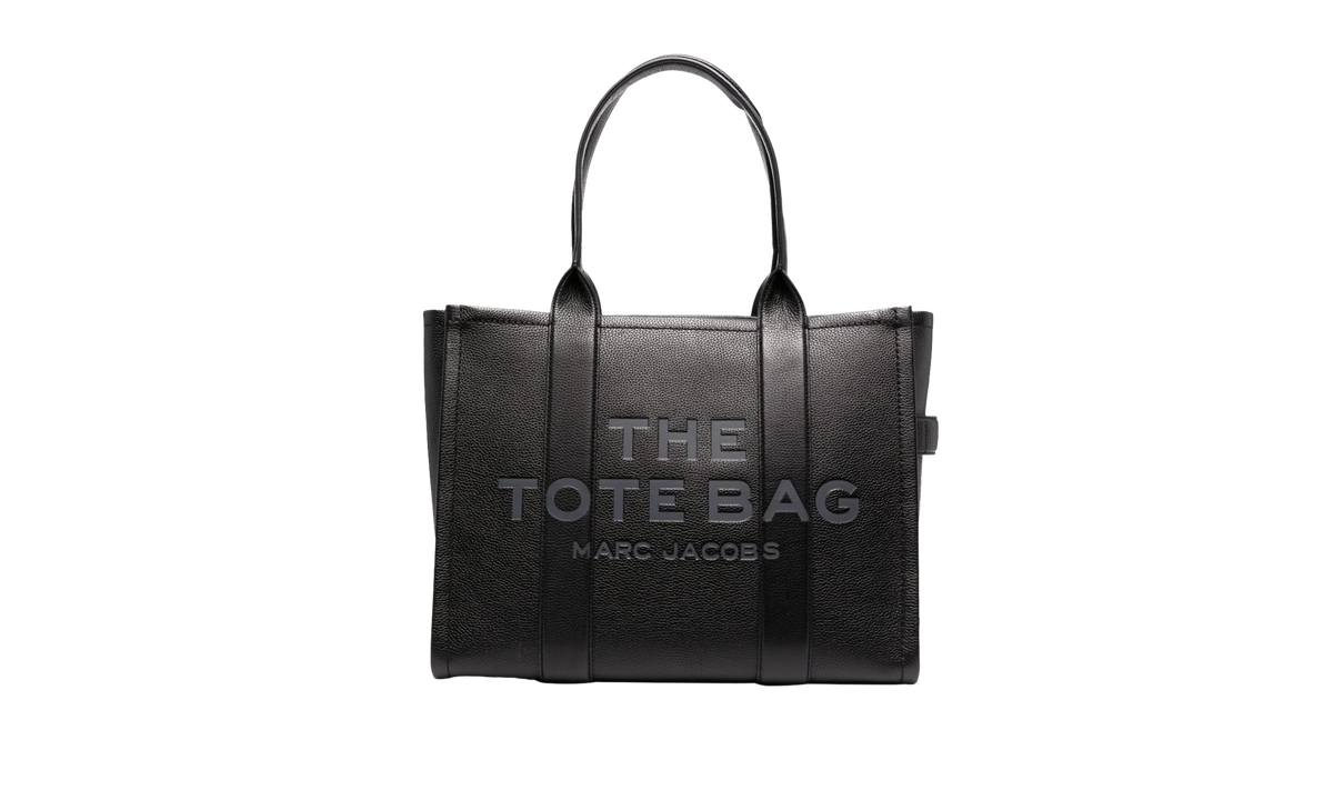 The Large Leather Tote Bag Black H020L01FA21 001