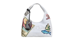 The Sack Camp Patchwork Denim Sack Bag Light Wash 2P6HSH003H02 474