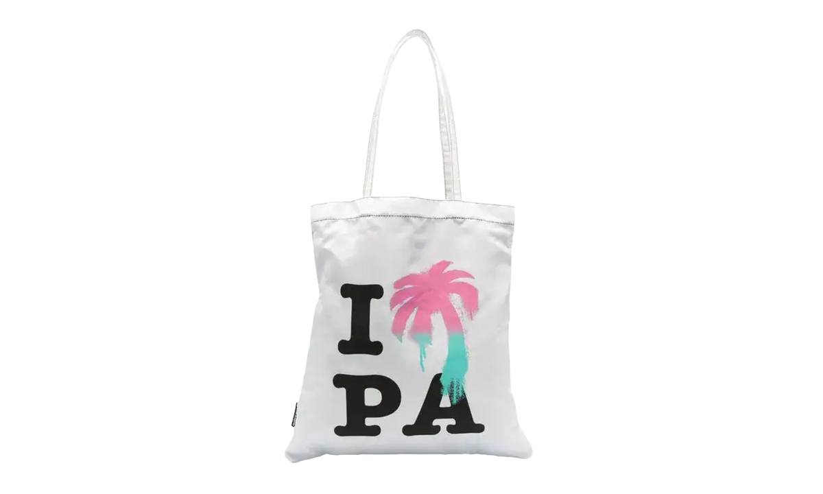 I Love PA Silver Shopping Tote Bag Grey PMNA067S23FAB0010384