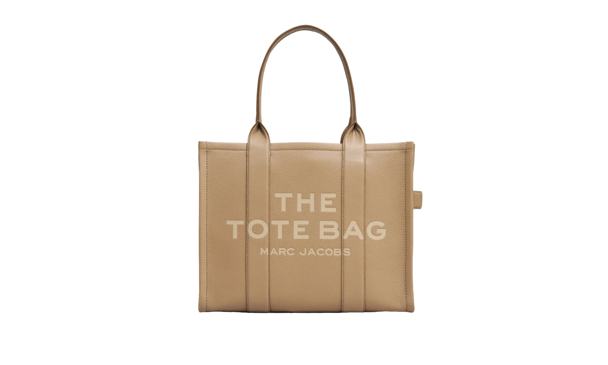 The Large Leather Tote Bag Camel H020L01FA21 230