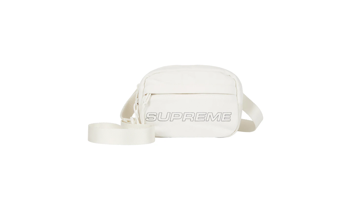 Denim Mini Shoulder Bag FW25 - White SU25825
