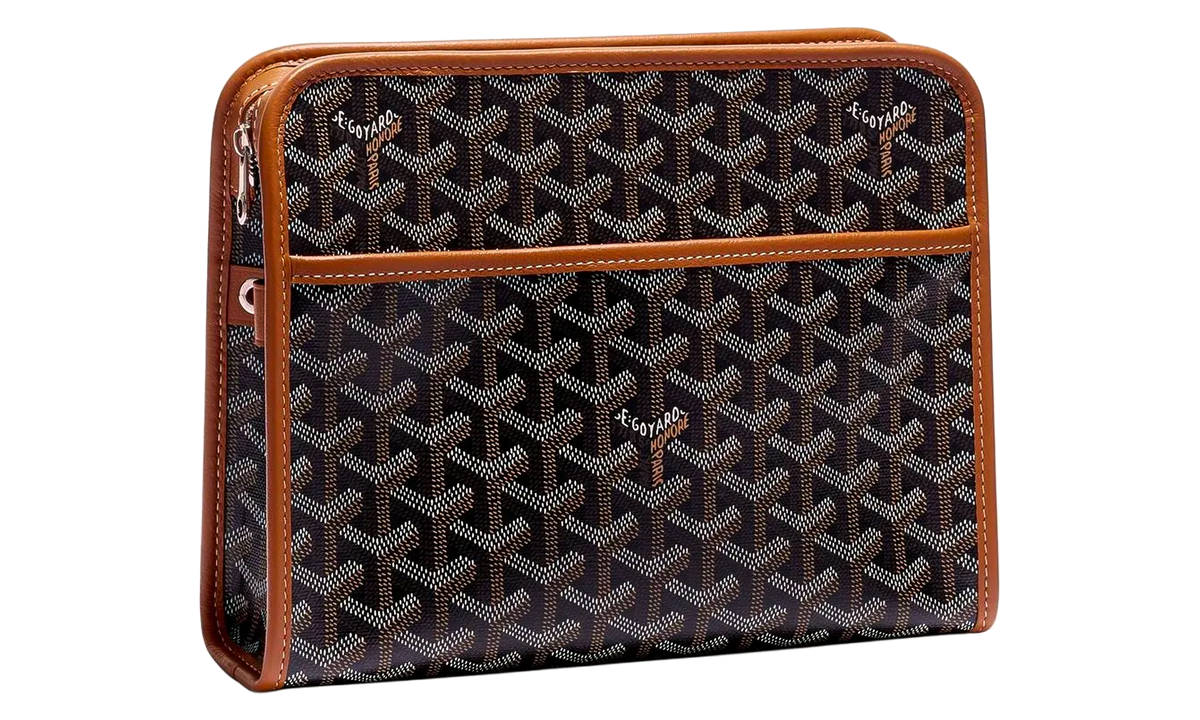 Jouvence Toiletry Bag MM Black / Tan GOY84