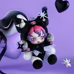 SKULLPANDA × KUROMI Plush Authentic Pop Mart