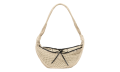 Unisex Croissant Filt Bag LIGHT BEIGE BG0128 TP0006 BG204