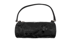 Nylon Stencil Mini Handbag Black CHRM0396