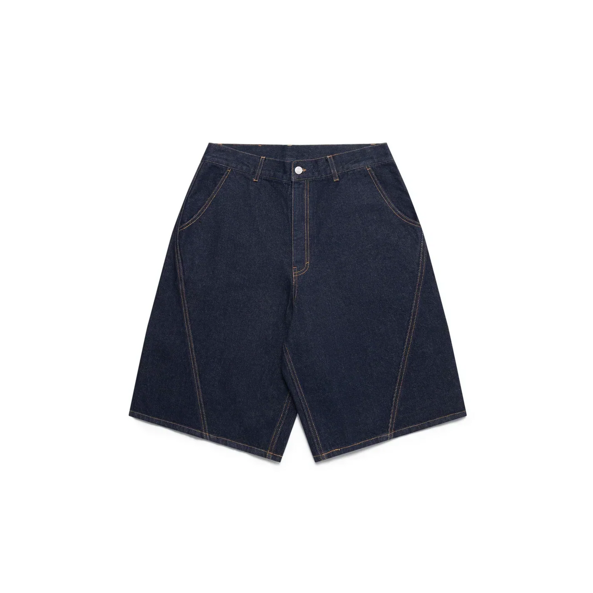MERTRA Bigstep Denim Shorts Black
