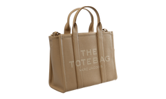 The Medium Leather Tote Bag CAMEL H004L01PF21-230