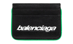 Biker Card Holder Bag Black / Vivid Green 867048 2ACF2 1038
