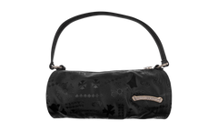 Nylon Stencil Mini Handbag Black CHRM0396