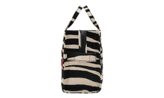 The Zebra Canvas Medium Tote Bag BLACK/WHITE 2F4HTT021H05-005