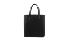 Varsity Embroidered-Logo Tote Bag Black BM1FE187 TCPO 0PA