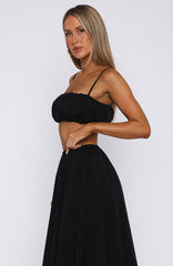 All I Wanted Was You Top Black