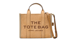 Suede Leather Blocked Medium Tote Bag Sahara 2F5HTT029H01 910
