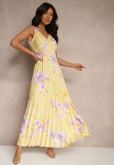 CASSIA | V NECK MAXI DRESS