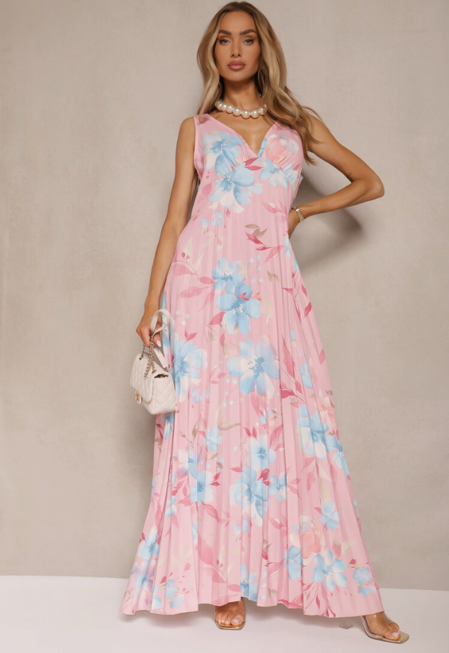 CASSIA | V NECK MAXI DRESS