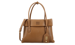Solitaire Leather Bag Wood 5BA302 2IFP F0039