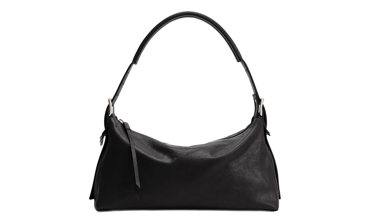 Unisex Belted Baguette Bag DARK CHOCOLATE BG0167 LL0108 BR490