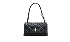The Mini Quilted Leather Dual Shoulder Bag Black 2S5HSH023H02 001