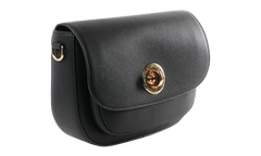 Signet Turnlock Saddle Bag BLACK 4F3HMS013H02-001