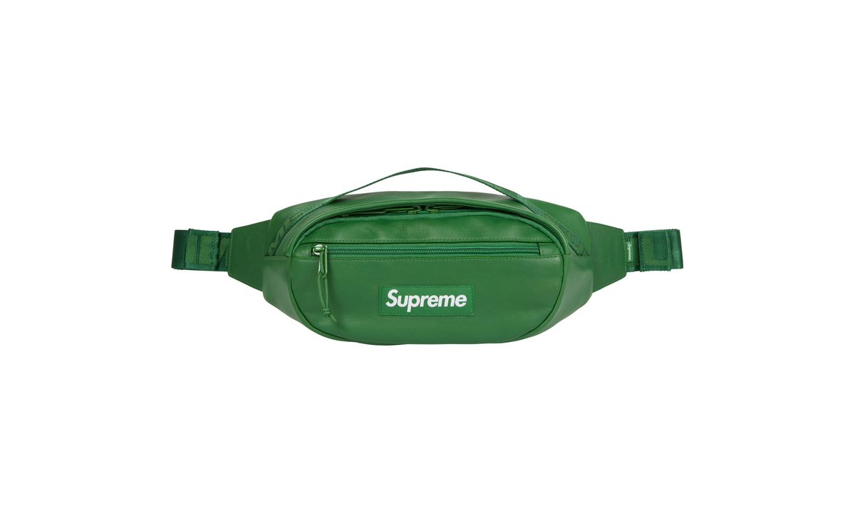 Leather Waist Bag FW24 - Green SU26088