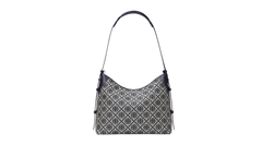T Monogram Messenger Bag Tory Navy 169376 405