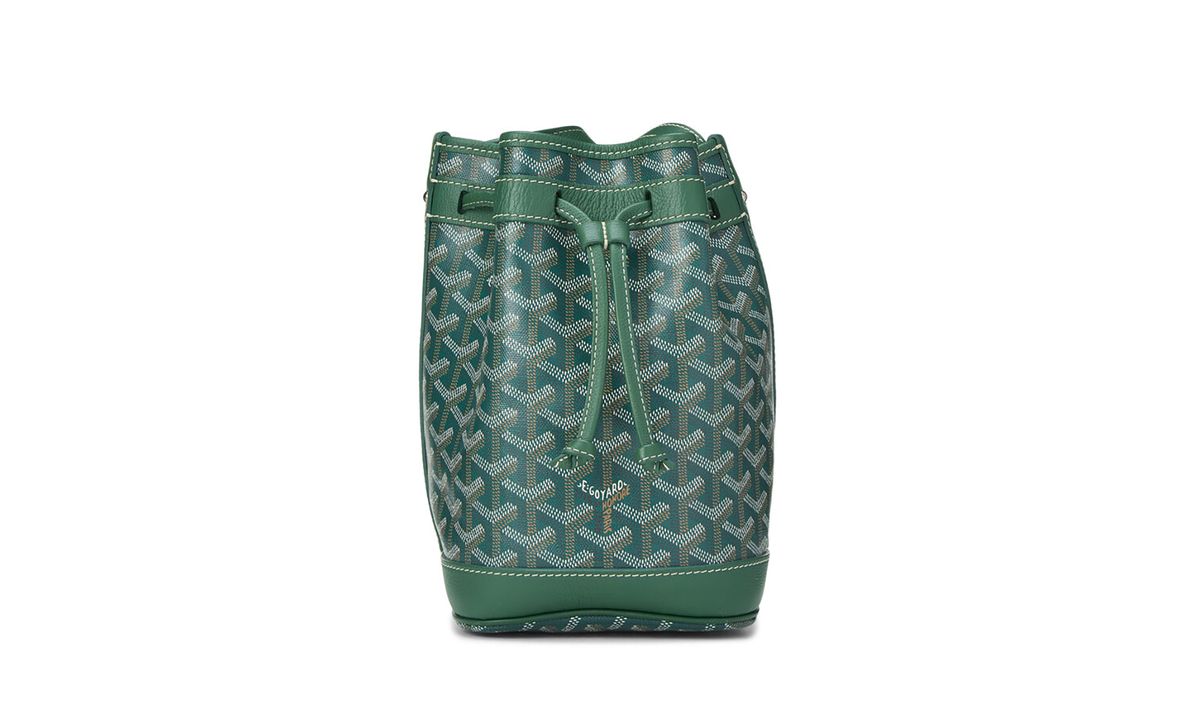 Goyardine Petite Flot Bucket Bag Green GOY03